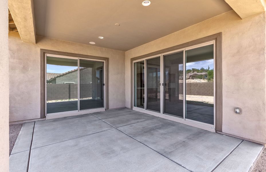 Exterior details and patio area of a home in Vistoso Canyon Estates, Oro Valley (Image 20). Exterior details and patio area of a home in Vistoso Canyon Estates, Oro Valley (Image 20).