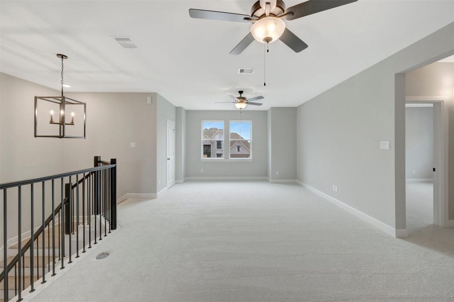 Spacious, unfurnished interior of a new home in Jordan Ranch - Premier Collection, Fulshear (Image 19).