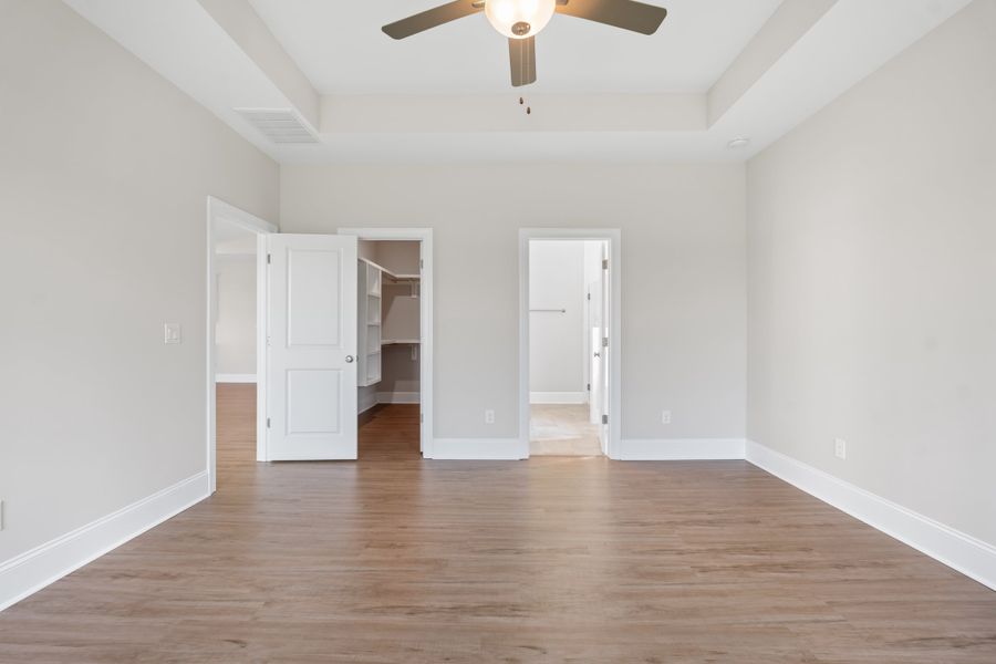 Representative unfurnished interior of a home built from the Kauai by Bill Clark Homes in Osprey Landing, Southport (Image 21). Representative unfurnished interior of a home built from the Kauai by Bill Clark Homes in Osprey Landing, Southport (Image 21).