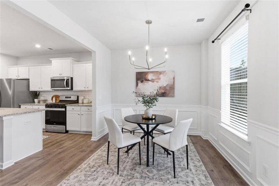 Furnished interior view inside a new home in Park Center Pointe, Mableton (Image 12).