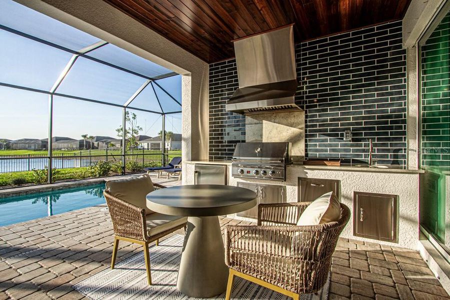 Furnished interior view inside a new home in , Punta Gorda (Image 17).