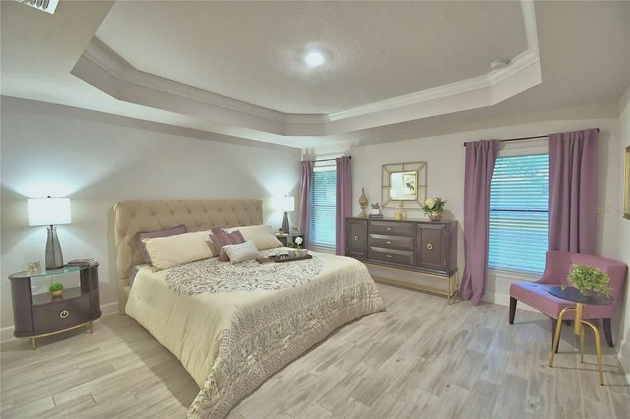 Furnished interior view inside a new home in Lake Juliana Estates, Auburndale (Image 37).