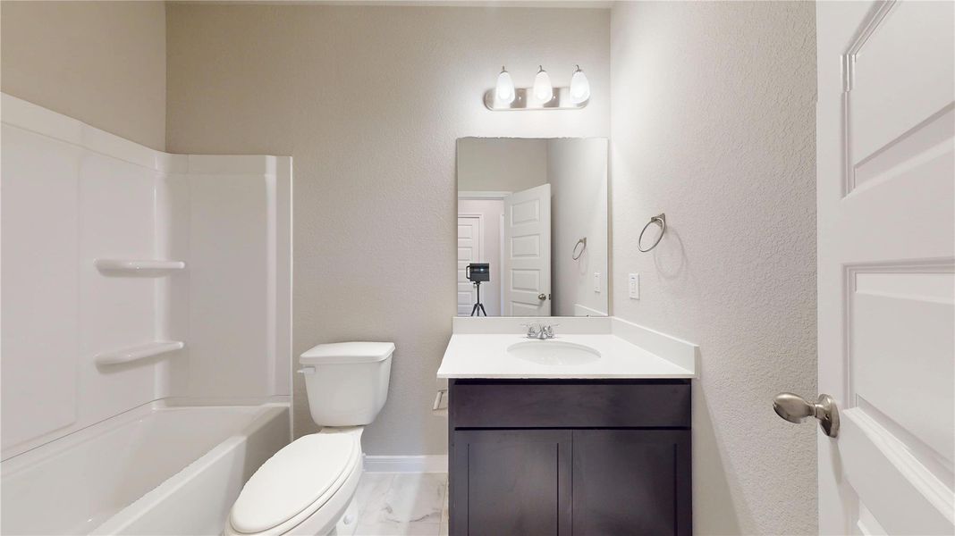 Furnished interior view inside a new home in , Willis (Image 7).