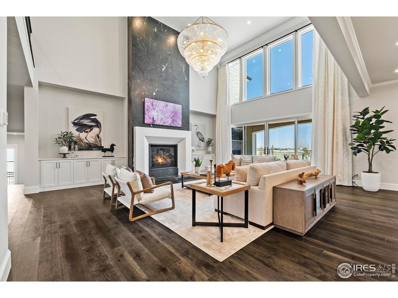 Furnished interior view inside a new home in , Fort Collins (Image 26).