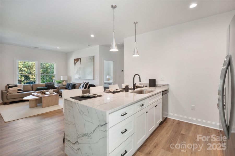 Furnished interior view inside a new home in , Granite Falls (Image 4).