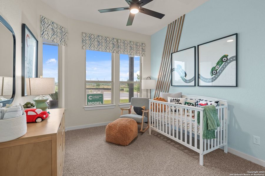 Furnished interior view inside a new home in The Crossvine – Garden Homes, Schertz (Image 15).