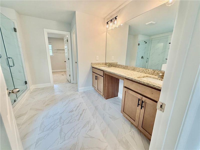 Furnished interior view inside a new home in , Gray (Image 15).