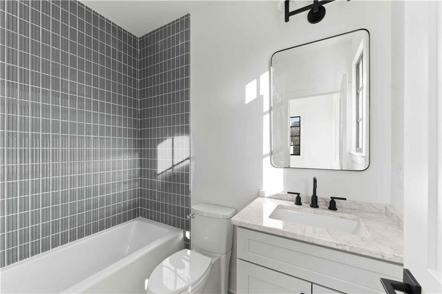 Furnished interior view inside a new home in , Atlanta (Image 41). Furnished interior view inside a new home in , Atlanta (Image 41).