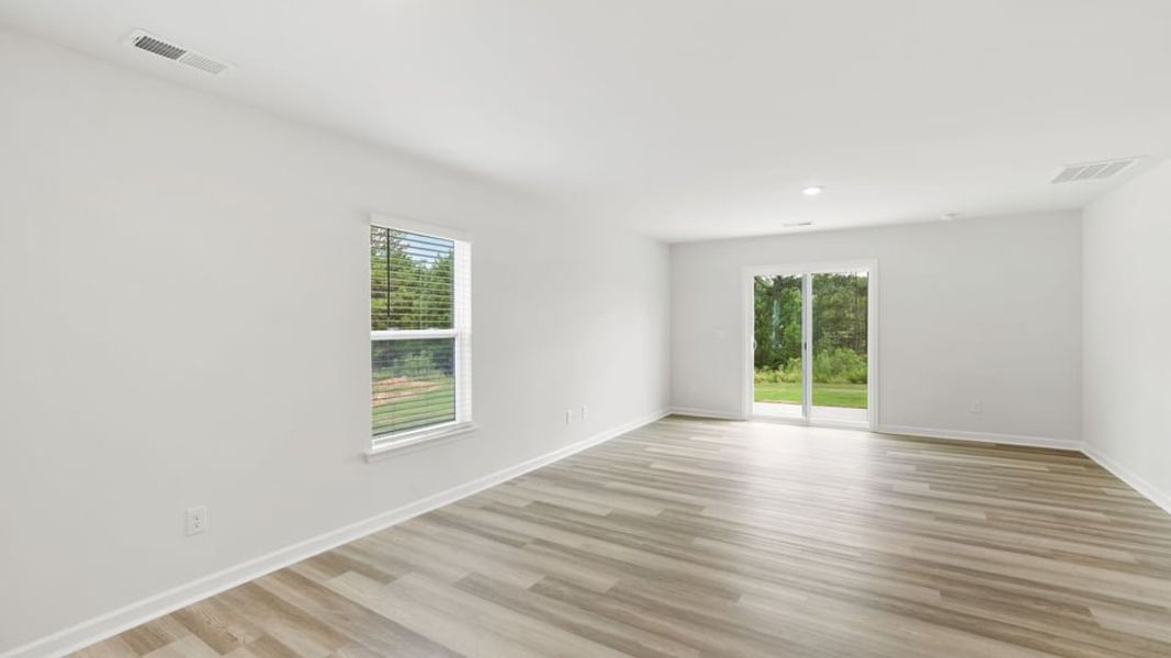 Spacious, unfurnished interior of a new home in Durbin Meadows, Fountain Inn (Image 18). Spacious, unfurnished interior of a new home in Durbin Meadows, Fountain Inn (Image 18).