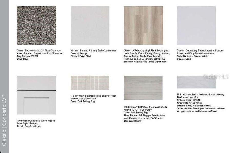 Design Selections ~ Home is under construction, selections are subject to change Design Selections ~ Home is under construction, selections are subject to change