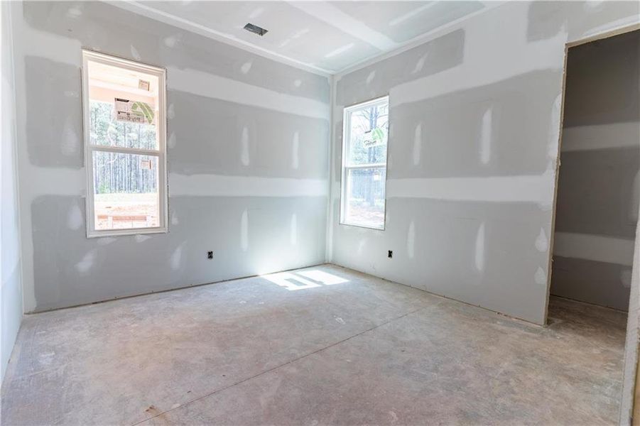 In-progress construction of a new home in , Monroe, GA (Image 21).