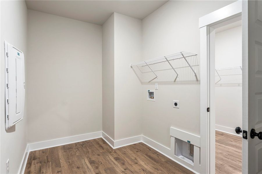 Laundry - Images are of a different home with a si