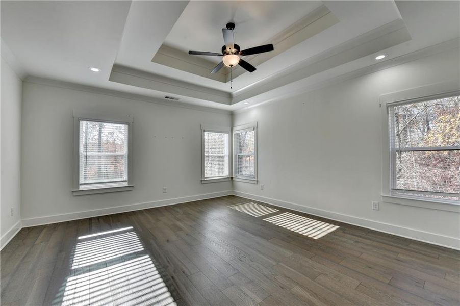 Spacious, unfurnished interior of a new home in , Buford (Image 54).