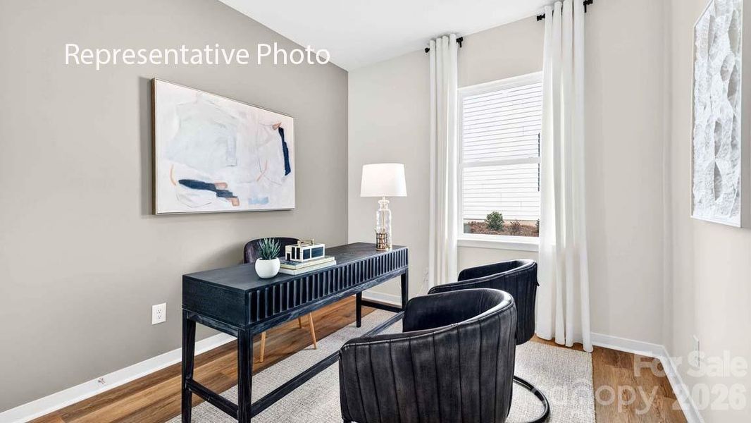 Furnished interior view inside a new home in Stanton, Richburg (Image 10).