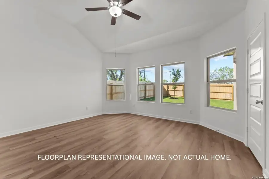 Spacious, unfurnished interior of a new home in Meadows at Clear Springs, New Braunfels (Image 14).