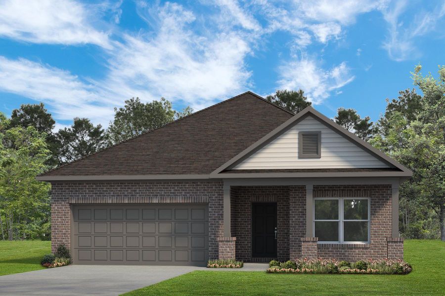 The Davenport II- Elevation H. The Davenport II- Elevation H.