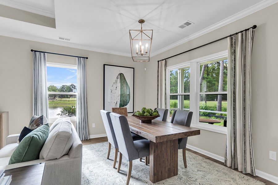 Representative furnished interior of a home built from the Gwinnett - Genesis Value Collection by Mungo Homes in Killians Crossing, Blythewood (Image 6).