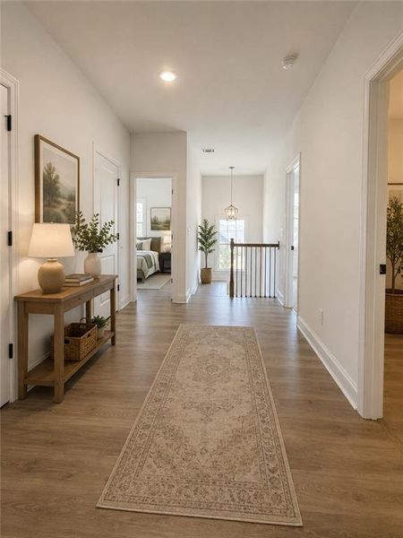 Furnished interior view inside a new home in Adams Estates, Winder (Image 35).