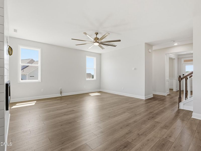 Spacious, unfurnished interior of a new home in The View, Durham (Image 22).
