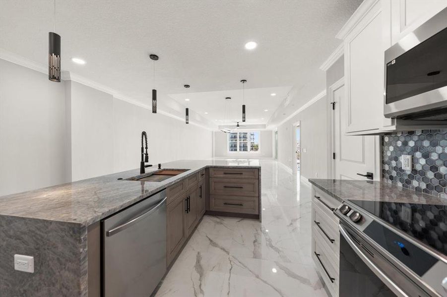 Furnished interior view inside a new home in , Clearwater (Image 6).