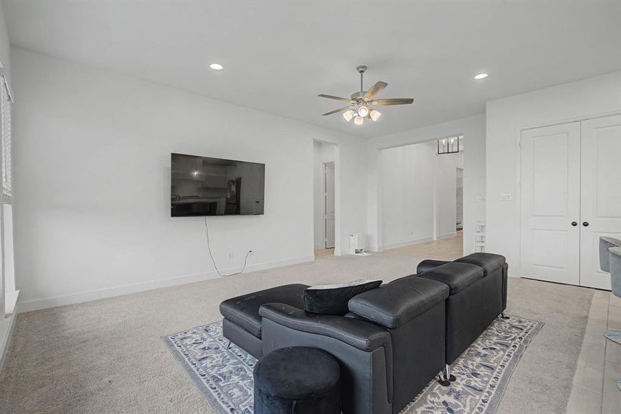 Furnished interior view inside a new home in North Sky, Celina (Image 11).