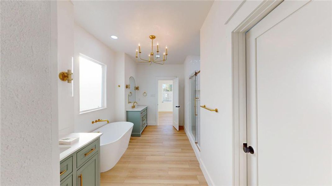 Furnished interior view inside a new home in , Fort Worth (Image 4). Furnished interior view inside a new home in , Fort Worth (Image 4).