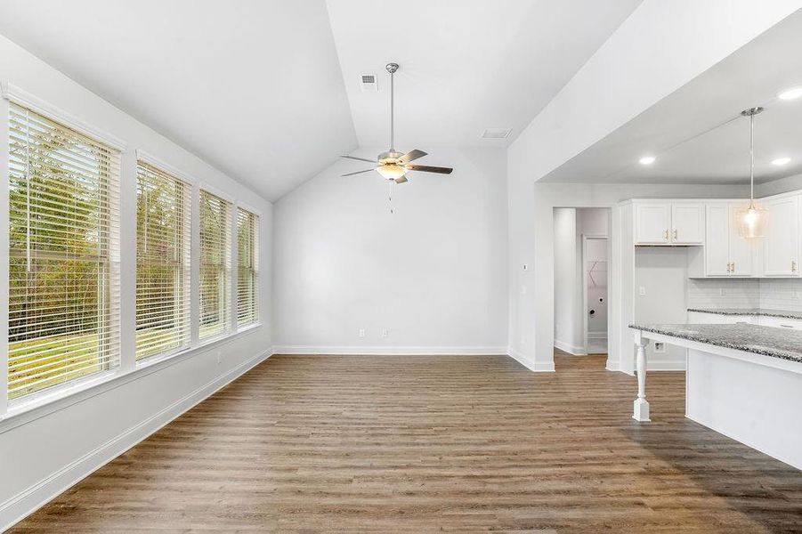 Spacious, unfurnished interior of a new home in Waters Edge, Mansfield (Image 9).