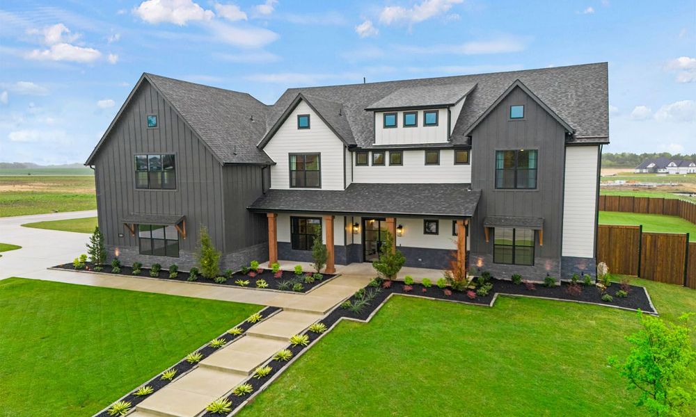 Representative exterior photo of a completed home built from the Rushmore by Cope Homes in Hidden Valley 1, Princeton, TX (Image 2).