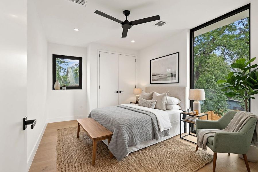 Furnished interior view inside a new home in , Austin (Image 17).