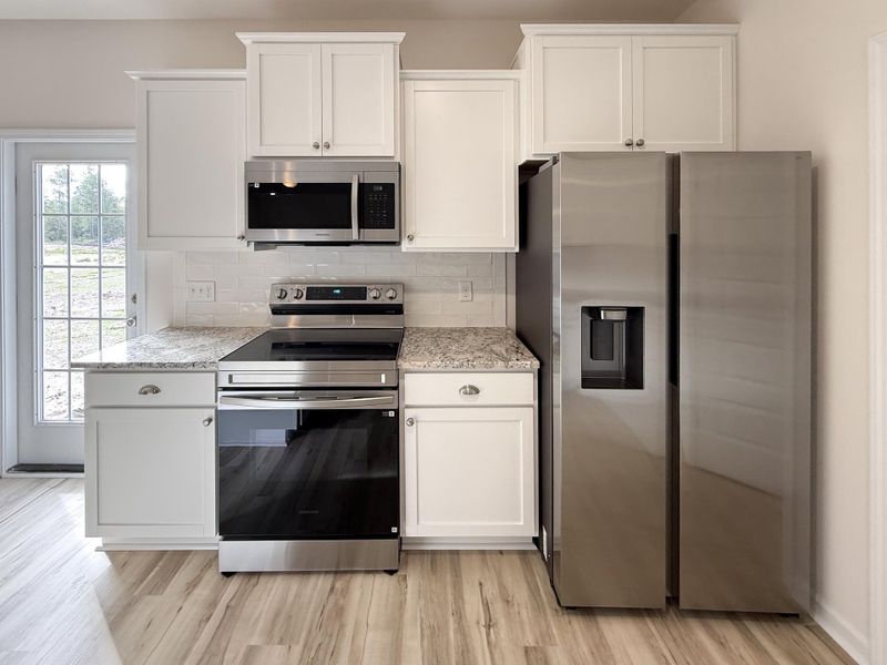 Furnished interior view inside a new home in The Village at Sassafras, Allenhurst (Image 9). Furnished interior view inside a new home in The Village at Sassafras, Allenhurst (Image 9).