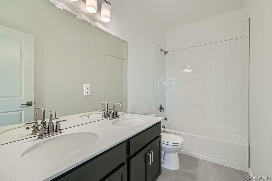 Furnished interior view inside a new home in Wolf Creek Run, Strasburg (Image 12).