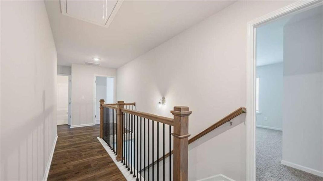 Spacious, unfurnished interior of a new home in Water Oak Estates, Lawrenceville (Image 29).