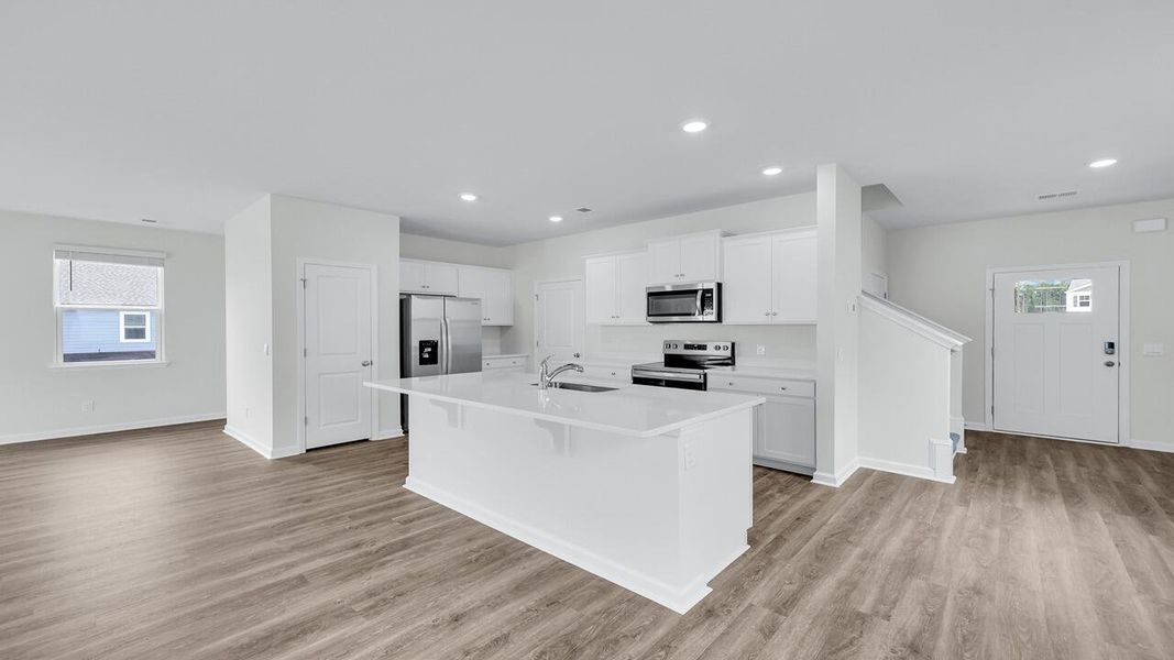 Furnished interior view inside a new home in Hillcrest, Ravenel (Image 8).