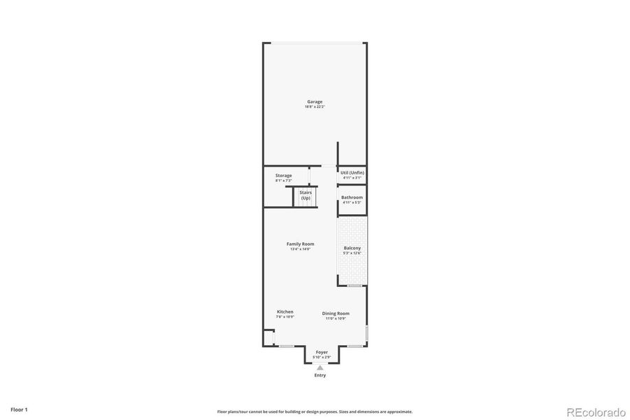 2D floor plan layout of this home in , Frederick, CO (Image 4).