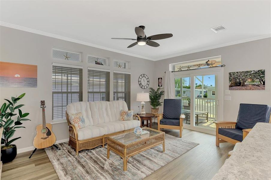 Furnished interior view inside a new home in , Venice (Image 34).