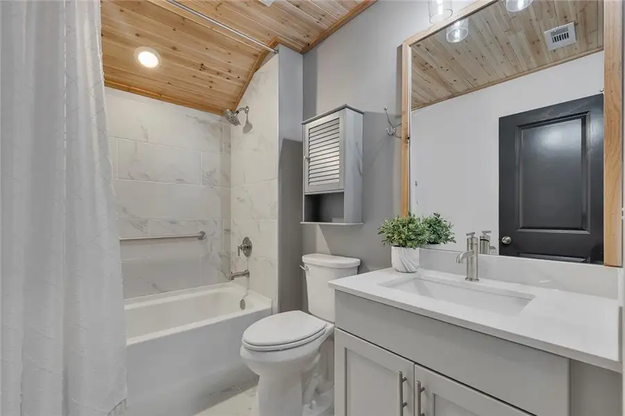 Furnished interior view inside a new home in , Canton (Image 15).
