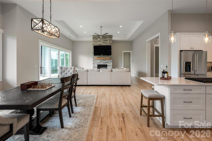 Furnished interior view inside a new home in , Alexander (Image 39).