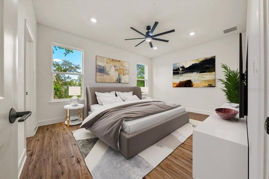 Furnished interior view inside a new home in , Spring Hill (Image 34).