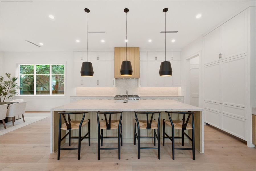 Furnished interior view inside a new home in , Houston (Image 17).