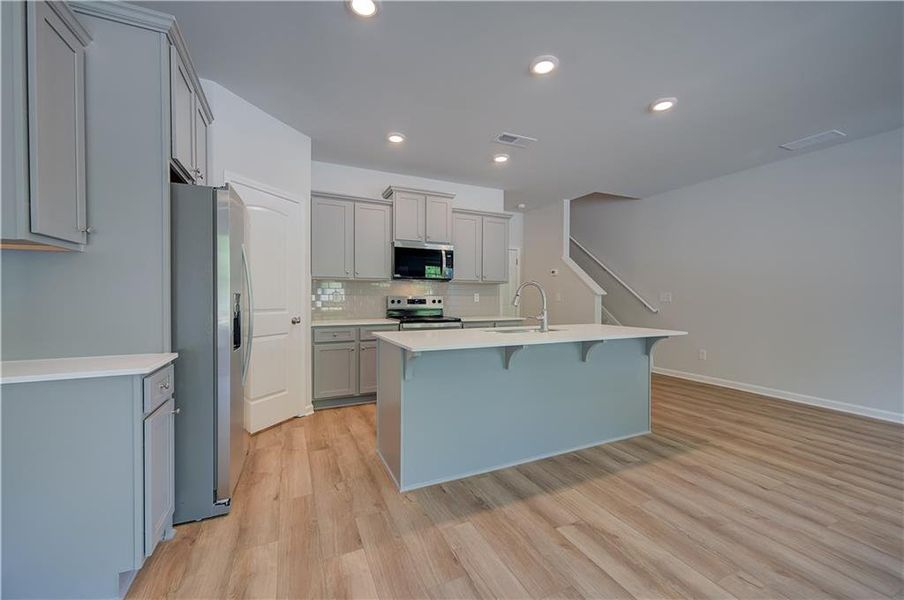 Furnished interior view inside a new home in Avery Landing, McDonough (Image 8).