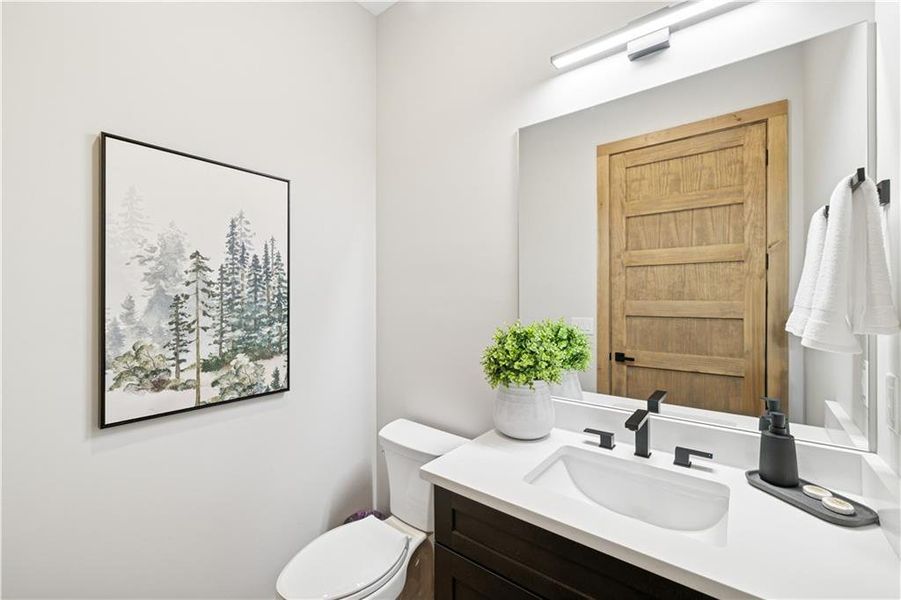 Furnished interior view inside a new home in , Blairsville (Image 5).