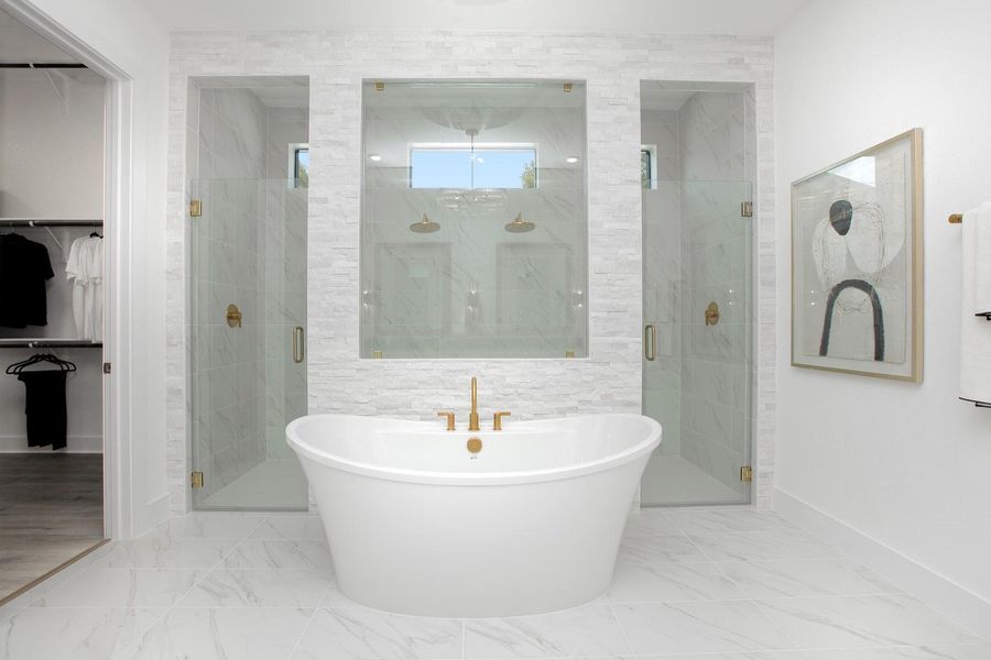 Furnished interior view inside a new home in , Georgetown (Image 27).