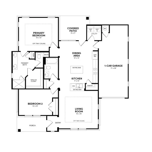 View of home floor plan