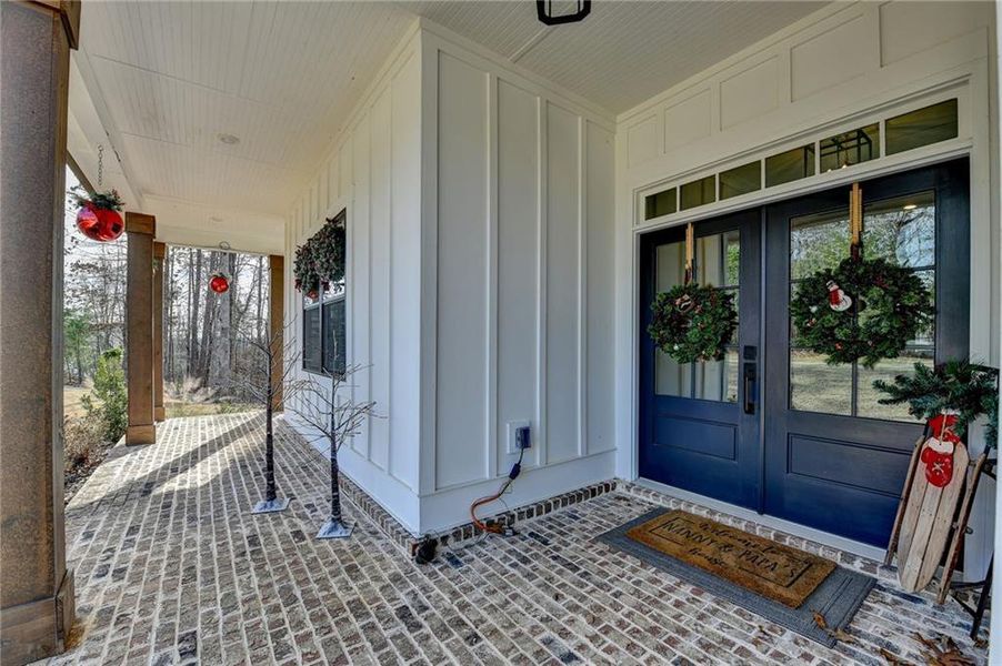 Exterior details and patio area of a home in , Ball Ground (Image 4).