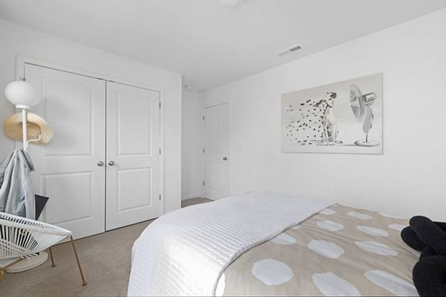 Representative furnished interior of a home built from the Whitney by True Homes in Westbrook Falls, Colfax (Image 23).