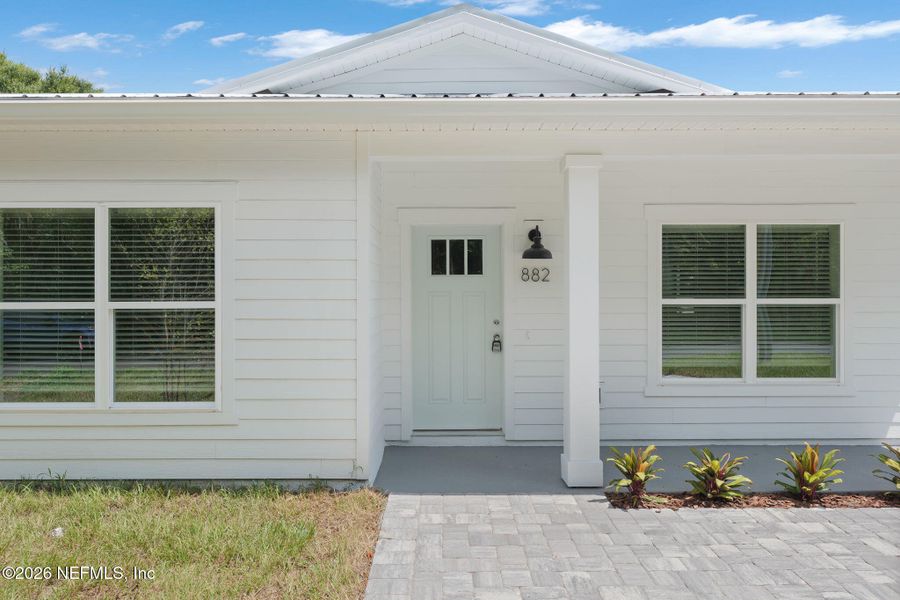 Exterior details and patio area of a home in , St. Augustine (Image 22). Exterior details and patio area of a home in , St. Augustine (Image 22).