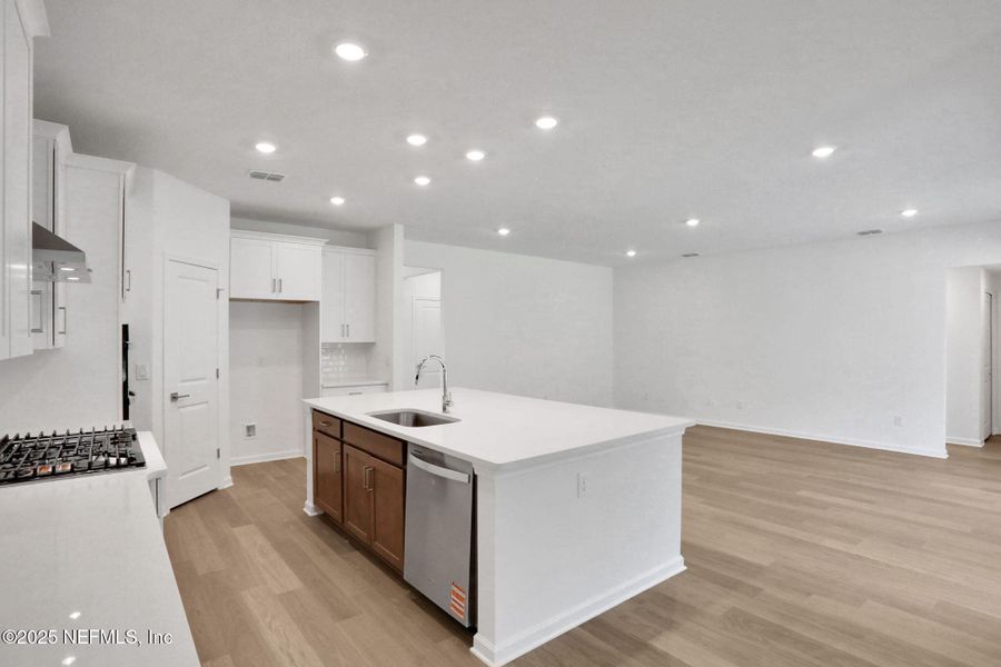 Furnished interior view inside a new home in Silver Landing at SilverLeaf, St. Augustine (Image 3). Furnished interior view inside a new home in Silver Landing at SilverLeaf, St. Augustine (Image 3).
