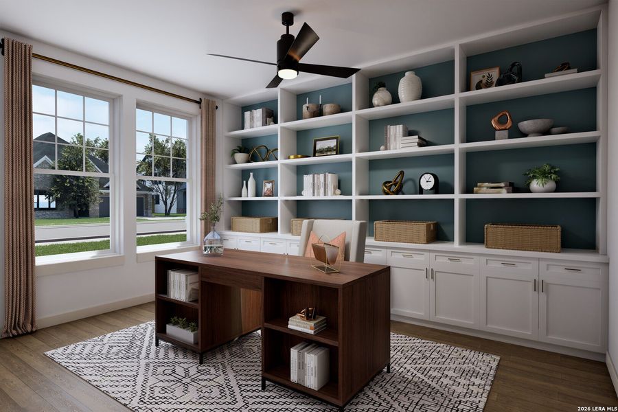 Furnished interior view inside a new home in Meyer Ranch – Select Reserve Series, New Braunfels (Image 19).