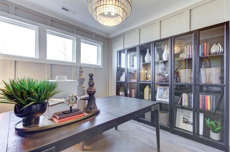 Furnished interior view inside a new home in , Loganville (Image 30).