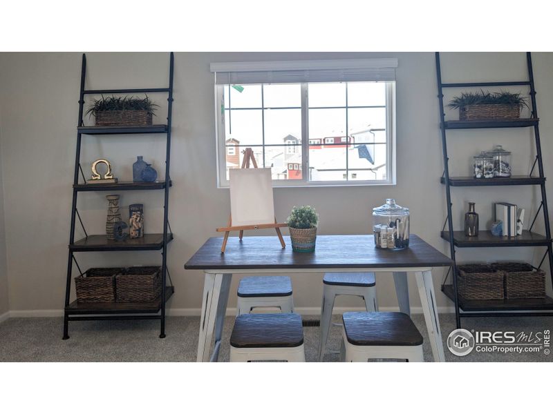 Furnished interior view inside a new home in Thompson River Ranch, Johnstown (Image 22). Furnished interior view inside a new home in Thompson River Ranch, Johnstown (Image 22).